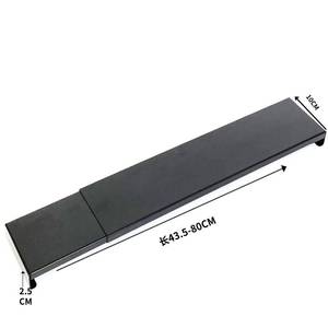Couvercle d'échappement télescopique en acier inoxydable, déflecteur anti-huile pour cuisinière à gaz, accessoire d'armoire de cuisine, taille personnalisable - Product Image 4