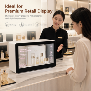 Vitrina con Pantalla LCD Transparente, Pantalla Digital para Exhibición de Joyería, Relojes y Publicidad en Comercios - Product Image 2