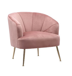 Tessuto moderno in velluto colorato Design reale con <span class=keywords><strong>poltrona</strong></span> con <span class=keywords><strong>gambe</strong></span> dorate - Product Image 5