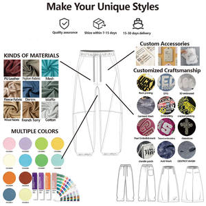 Personalizado Sólido de alta calidad Transpirable Anti-pilling Tie Cintura Pantalón Pantalones de mujer - Product Image 4