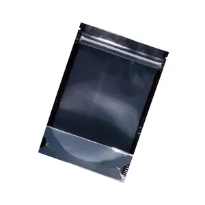 Custom Logo Print Matte Smell Proof Embalagem Mini Zip lock mylar bags