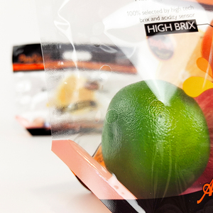 Bolsa con cremallera antivaho personalizada para mantener el embalaje de plástico fresco para frutas frescas, naranja, manzana, <span class=keywords><strong>uva</strong></span>, cereza, bolsas de verduras con asa - Product Image 6