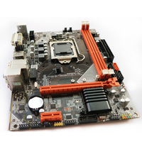Prix de gros d'usine Pièces d'ordinateur PC Carte mère d'ordinateur de bureau B75 avec USB 3.0 M2