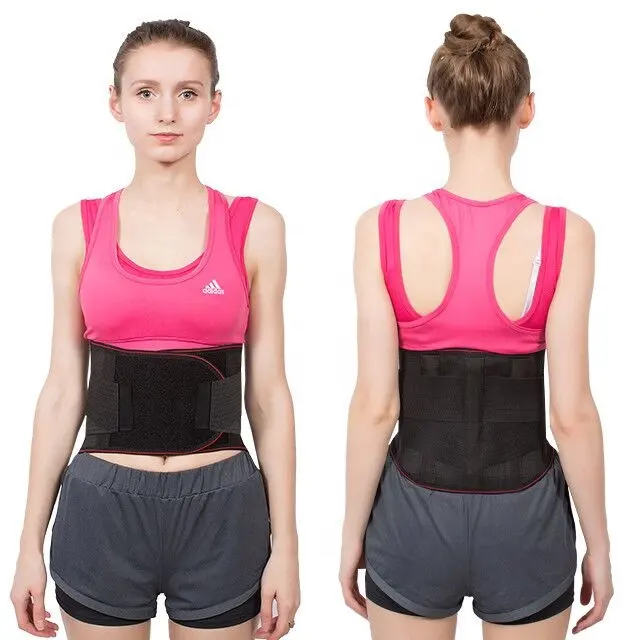 Tourmaline Magnetic Lumbar Brace Self Heating Low Back Support Waist Support Belt For Waist Pain