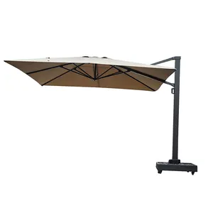 Hoge Kwaliteit Tuin Mobiele Regen-Proof Luifel Outdoor Zonnescherm Zonnescherm Leisure Chat Afternoon Tea Zon Paraplu Luifel