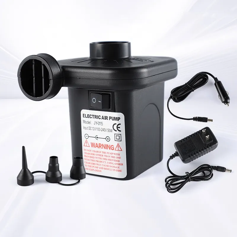 Hot Sale 110V ~240V Household Or Car Use 2-way Electric Air Pump For Inflatables Air Bed