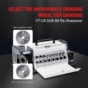 Afilador de Brocas Portátil Z13 3-13MM 120w/4400rpm 90-140 °   Afiladora de Brocas <span class=keywords><strong>Universal</strong></span> Pequeña, Máquina para Afilar Brocas - Product Image 3