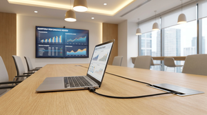 สายเคเบิลออปติคอลแบบแอคทีฟ USB-C เป็น HDMI ยาว 30 เมตร รองรับ 4K 21.6Gbps สำหรับจอแสดงผลทางการแพทย์, ระบบวิชันซิสเต็ม และระบบ AV (4K 60Hz) - Product Image 2