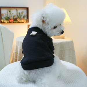 PETCIRCLE Pet Circle, Pet <b>Clothes</b> for Dogs and <b>Cats</b>, Clothing and Apparel, Button-Down Plain Sweatshirts - Product Image 2