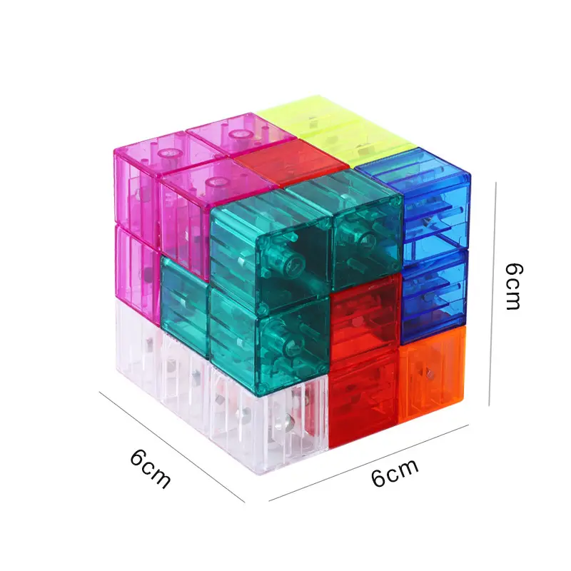 Blocs de construction magnétiques Jeu de cubes de puzzle 3D magnétiques multi-formes Cartes de guidage Intelligence Développement de blocs magnétiques