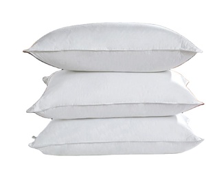 Almohada de <span class=keywords><strong>Plumas</strong></span> de Ganso Blanco de Tamaño Completo Oeko-Tex, <span class=keywords><strong>Relleno</strong></span> de <span class=keywords><strong>Plumas</strong></span> de Alta Calidad para el Hogar/Hotel - Product Image 1