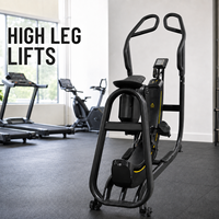 Appareil de musculation professionnel pour les jambes, simulateur de marche verticale, stepper cardio avec 10 niveaux de résistance pour centre de fitness et salle de sport