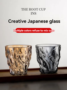 Vaso de Vidrio Creative Roots, Vaso para Gargarear, Vaso de Whisky de Alta Gama, Vaso de Café Grueso Resistente al Calor - Product Image 2