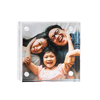 Fournisseur de cadres photo en acrylique transparent en gros – Présentoirs pour photos de famille en acrylique clair