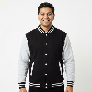Top Trending Men's <b>Slim</b> <b>Fit</b> Varsity Winter <b>Jacket</b> Casual Streetwear with Cool Print University CollegeBaseballjacket for men - Product Image 1