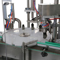 Máquina Llenadora y Tapadora de Botellas Pequeñas Totalmente Automática para Líquidos, Jugos de Frutas, Bebidas, Agua, Aceite y Vino