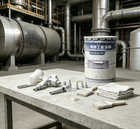 Diluant de revêtement haute température Weishibao, réducteur de solvant résistant à la chaleur pour application de peinture époxy par pulvérisation, fût de 15 kg