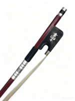 French Style Round Stick Cello Bow ZWA13 - Premium Pernambuco Quality Handmade for Professional Cellists & Advanced Students