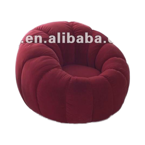 Chaise rembourrée ronde en velours citrouille loisirs <span class=keywords><strong>canapé</strong></span> <span class=keywords><strong>paresseux</strong></span> simple et double places pour salon et chambre à coucher - Product Image 3