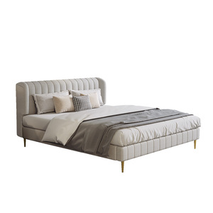 Gli ultimi mobili per camera da <span class=keywords><strong>letto</strong></span> progettano la struttura <span class=keywords><strong>del</strong></span> <span class=keywords><strong>letto</strong></span> King Size <span class=keywords><strong>con</strong></span> la <span class=keywords><strong>testiera</strong></span> <span class=keywords><strong>del</strong></span> <span class=keywords><strong>letto</strong></span> <span class=keywords><strong>del</strong></span> cuscino - Product Image 4
