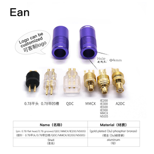 อะแดปเตอร์เสียง <span class=keywords><strong>RCA</strong></span> แบบ 4 ขา ดีไซน์ใหม่ ชุบทอง ผลิตจากทองแดงผสมฟอสเฟอร์บรอนซ์ หัวต่อปลั๊ก AC ยี่ห้อ HAKUGEI สำหรับหูฟัง - Product Image 2