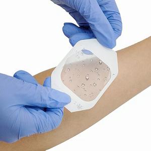Apósito de película de PU impermeable de 6x7cm para el cuidado del tatuaje apósito médico transparente aguja de fijación de cánula <span class=keywords><strong>IV</strong></span> - Product Image 1