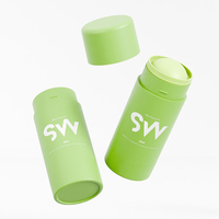 Usine directe 30ml 1oz Déodorant Emballage Cométique Vide pp En Plastique Twist up Push up Déodorant Conteneur Tubes