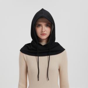 Couverture de tête de visage de tissu de fibre d'argent anti-rayonnement EMF protégeant le chapeau de capot de blocage de RF - Product Image 2