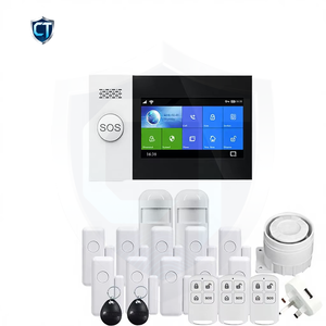 ระบบเตือนภัยภายในบ้าน <span class=keywords><strong>Daytech</strong></span> TA04 หน้าจอสัมผัสสีเต็มรูปแบบ พร้อมเซ็นเซอร์ประตู ตรวจจับความเคลื่อนไหว เสียงเตือน 110db เชื่อมต่อไร้สาย WiFi GSM ผ่านแอป Tuya วัสดุ ABS - Product Image 4