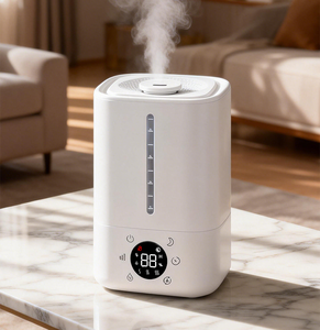 Ультразвуковые умные увлажнители воздуха 2026 года с LED-подсветкой, 4л, 4.5л, 5л, 6л, для коммерческого и домашнего использования, для больших помещений, с функцией холодного тумана - Product Image 1