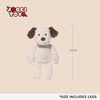 Jooki Soft Dog Doll Little Dog Jack Plush Cute Stuffed Animal Toys Doll Soft Plush Animal Toys Assorted Animals Gifts