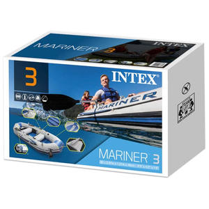 Intex 68373 <span class=keywords><strong>Mariner</strong></span> <span class=keywords><strong>3</strong></span> Serie Profesional, Set de Barco de Vela, Bote Inflable, Deporte Acuático al Aire Libre, Kayak Portátil - Product Image 6