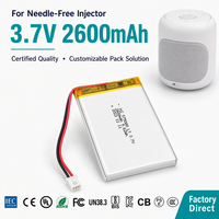Baterai Lithium-Ion Isi Ulang Khusus 3.7V 2600mAh 575080 LT Kapasitas Tinggi Suhu Rendah untuk Perangkat Elektronik