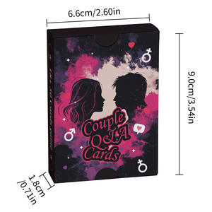 Juego de Cartas para Parejas, 46 Cartas Divertidas para Raspar, Material de Papel Ecológico y Portátil, Personalizable, con Esquinas Redondeadas - Product Image 3