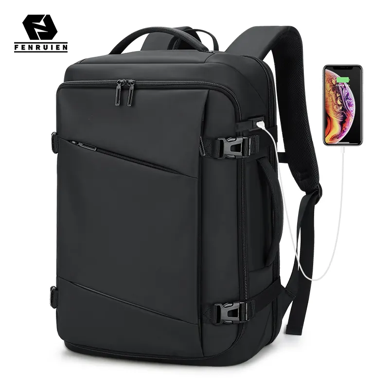 FENRUIEN Custom Logo Lightweight outdoor sport gym smell proof duffle bag backpack waterproof Fashion with Shoe Compartment 2022
