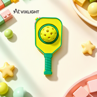 Gantungan Kunci Pickleball 3D Cetak Digital, Liontin Mini Mainan DIY untuk Hadiah dan Koleksi Olahraga Luar Ruangan.5