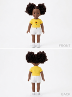 Poupée articulée réaliste en vinyle de 18 pouces, cheveux afro bouclés africains, personnalisable, avec moule de tête et de corps, pour collectionneurs OEM de marques