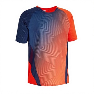 Fashion High Quality Wholesale Men's T-<b>Shirts</b> Customized Sublimation Printing <b>100</b>% <b>Polyester</b> Fabric Short Sleeve Quick Dry - Product Image 1