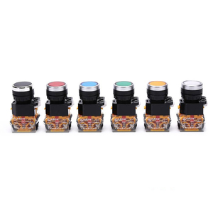 LA38 Interrupteur à bouton-poussoir à verrouillage autobloquant 22mm 1NO 1NC Interrupteurs à bouton-poussoir momentanés, Petit interrupteur à bouton-poussoir - Product Image 5