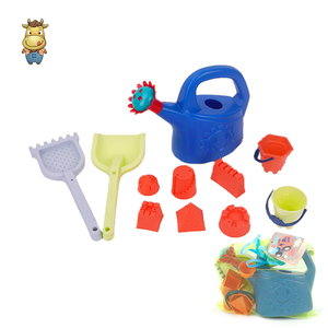 Ensemble de 11 jouets de plage pour enfants : arrosoir, outils de bac à sable, seau, pelle, moules à sable en PP pour jeux en extérieur - Product Image 4