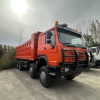 Camion à benne basculante Sinotruk HOWO 8*4, nouvelle couleur en option, 2025, pour le Maroc