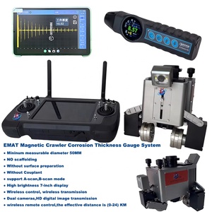 JZJR4000 Robot scanner de tuyaux à ultrasons pour mesure de la corrosion et de l'épaisseur, chenillard magnétique, garantie 1 an - Product Image 5
