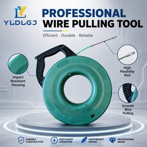 YILI Serpentin de tirage robuste en composite de fibre de verre de 100 pieds, anti-rupture, pour conduites électriques, utilitaire et projets FTTH professionnels - Product Image 1