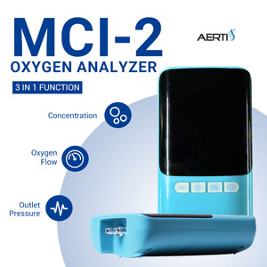 Medidor de Pureza de Oxígeno Portátil AERTI Modelo MCI-2, Pequeño, Conveniente, de Alta Precisión, 10L, con Batería para Servicio - Product Image 3