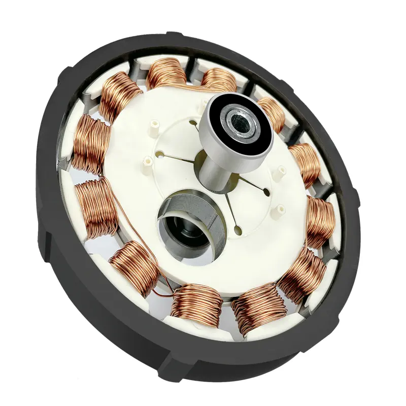 Tùy Chỉnh Sản Xuất Máy Phát Điện Động Cơ Rotor BLDC Không Chổi Than DC Stator Ferrite Nam Châm Để Bán