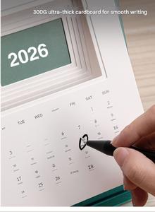 Toptan baskı tedarikçisi 2026 takvim kalite renkli program planlayıcısı masa danışma standı Flip tedarikçisi takvim baskı - Product Image 6