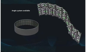 P1.53 p1.86 P2 p2.5 P 3.076 mô-đun <span class=keywords><strong>LED</strong></span> linh hoạt trong nhà: Màn hình hiển thị <span class=keywords><strong>LED</strong></span>, màn hình <span class=keywords><strong>LED</strong></span>, tường video <span class=keywords><strong>LED</strong></span>, bảng điều khiển linh hoạt - Product Image 4
