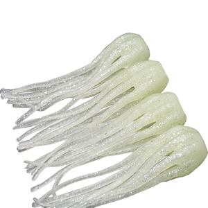 TAKEDO LG02 13.5CM 25G Esca Sostitutiva a Forma di Polpo in Silicone per Pesca in <span class=keywords><strong>Mare</strong></span>, Tonno, Squalo, Pesca a Traina, Esca per Calamari con Testa in Metallo - Product Image 3