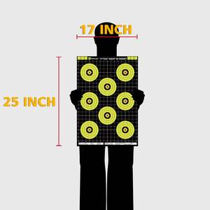 Objetivos de Papel para Tiro, Objetivos de Tiro de Alta Visibilidad - Product Image 3