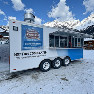 Camion de nourriture mobile entièrement équipé pour la vente de glaces en 2025 aux États-Unis, équipé de café, avec DOT CE - Product Image 3